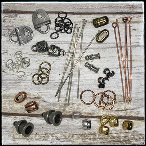Metal Findings - Jumprings, Head & Eye Pins, Crimps - All Finishes