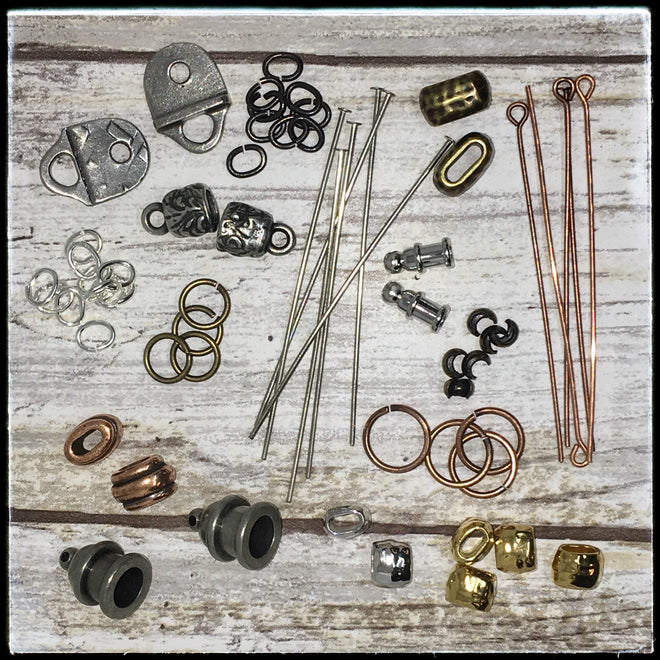 Metal Findings - Jumprings, Head &amp; Eye Pins, Crimps - All Finishes