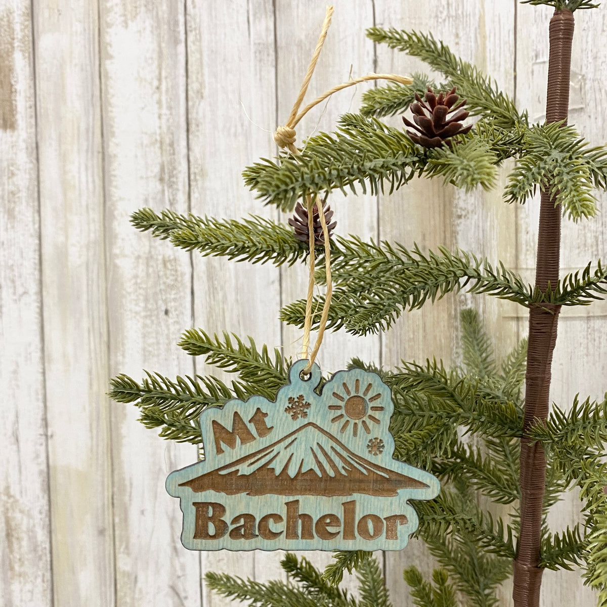 Sunriver & Mt. Bachelor Log Slice Christmas Tree Ornaments – Houser House  Creations