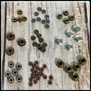 Metal Spacer Beads - All Finishes