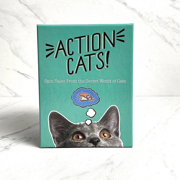 Action Cats Card Game - A game by Keith Baker & Jenn Ellis - Made in the USA