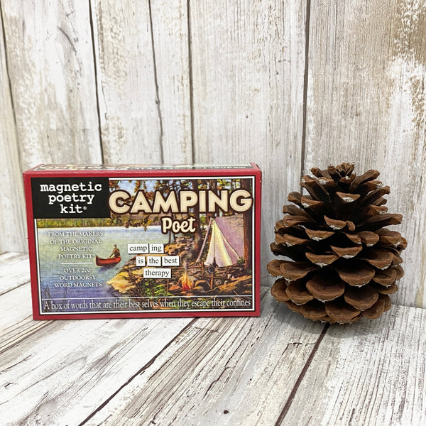 The Camping Poet - Magnetic Poetry Kit - Made in the USA
