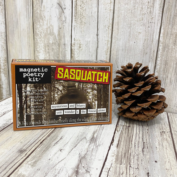 Sasquatch Poet - Magnetic Poetry Kit - Made in the USA