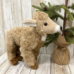 Wild Onez Doe Deer - 12 inch Plushy Stuffed Animal - Recycled Materials - The Petting Zoo