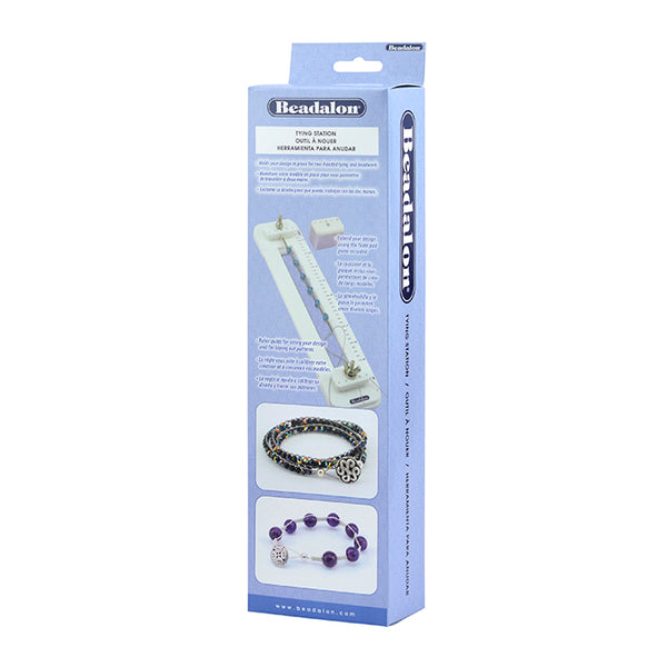Beadalon Tying Station - Great Tool For Wrap Bracelets or Macrame Jewelry