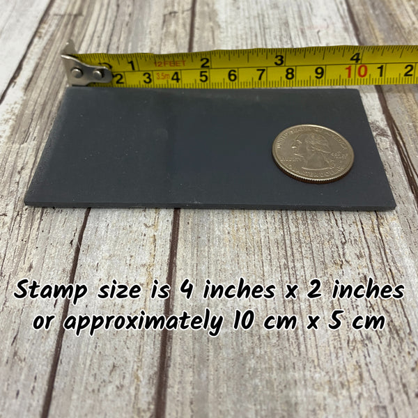 Anniversary TTL-300 - Small 4x2 Texture Stamp