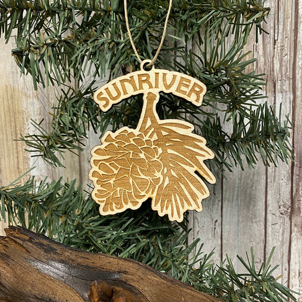 Sunriver Pinecone Branch - Christmas Tree Ornaments