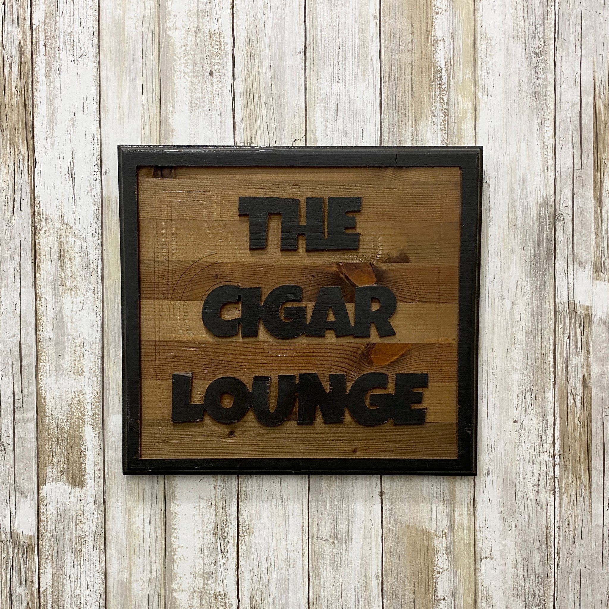 Cigar Lounge - Man Cave Wall Hanging