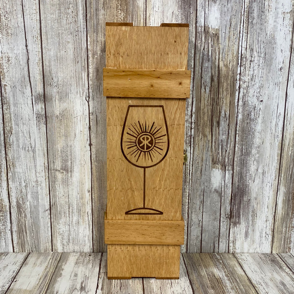 Sunriver Oregon Wine Gift Box - Laser Engraved Wood
