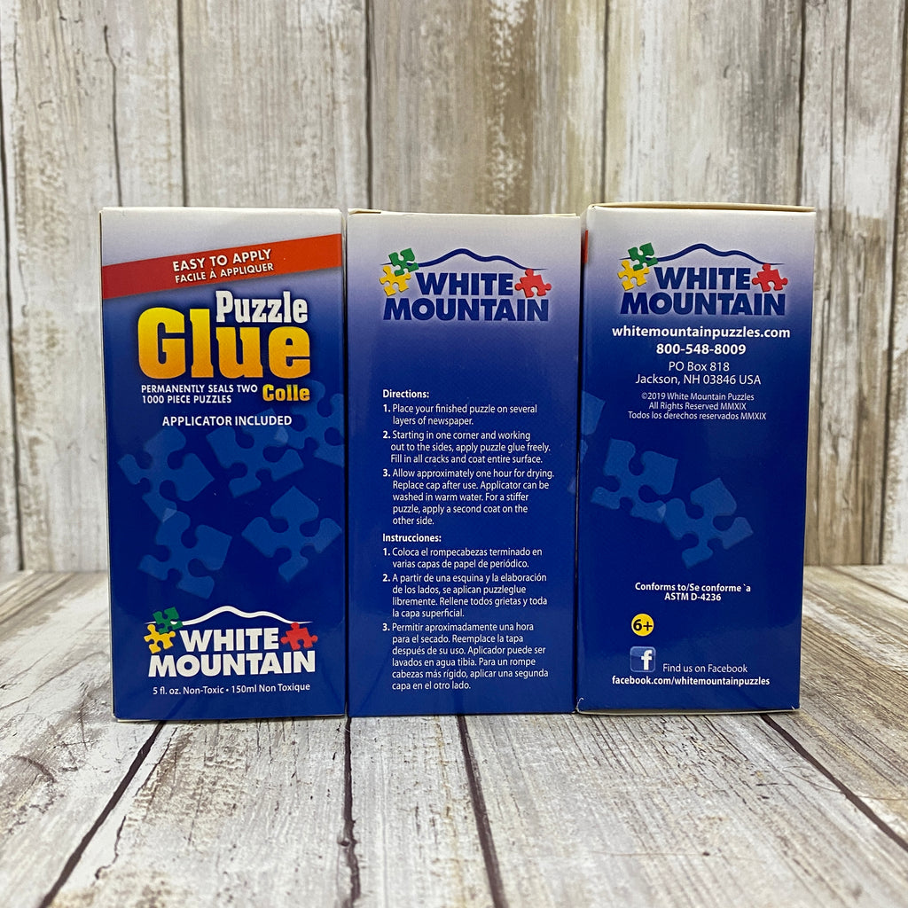 White Mountain Puzzle Glue