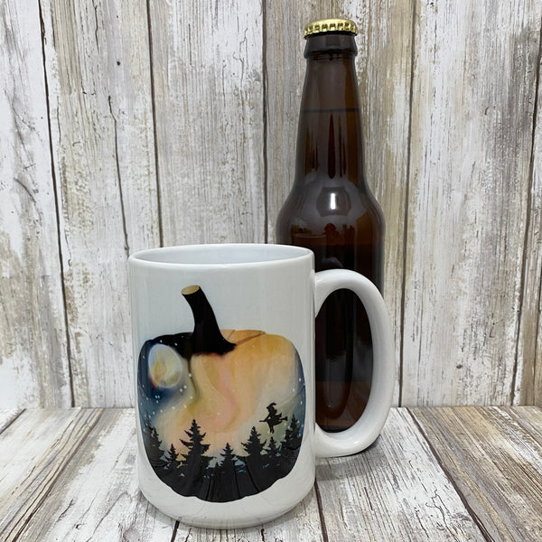 Halloween Witch Pumpkin Sppice - Sunriver Oregon - 15oz Coffee Mug