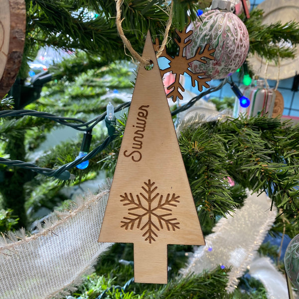 Sunriver Snowflake Tree - Christmas Tree Ornaments