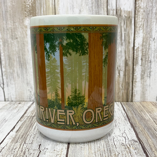 Craftsman Tree Design Sunriver Oregon - 15oz Coffee Mug