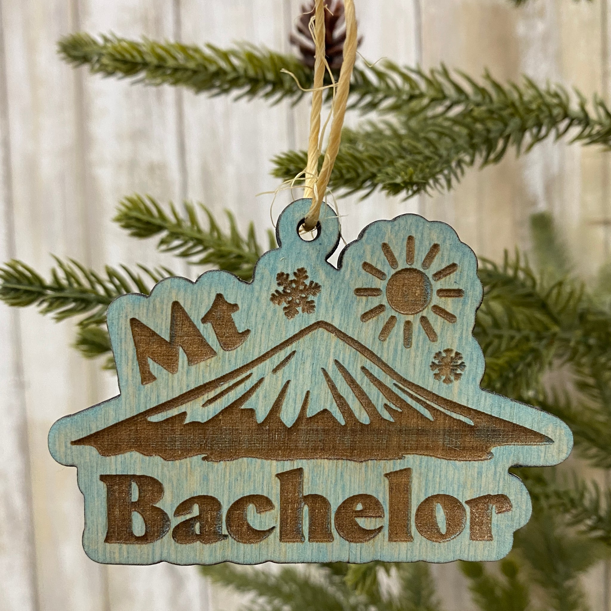 Mt Bachelor Oregon - Christmas Tree Ornaments