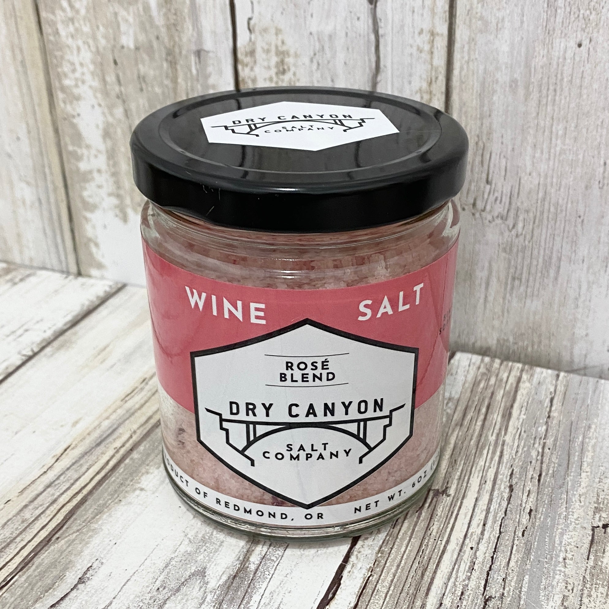 Dry Canon Salt Company Wine Salt - Rose Blend 6oz Jar