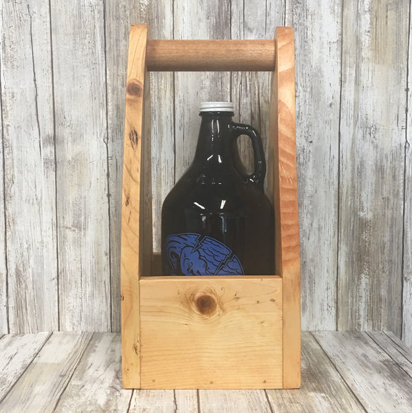 Picking a Beer The Struggle is Real - As Shown Holds One 64oz Growler Bottle - Other Sizes Available