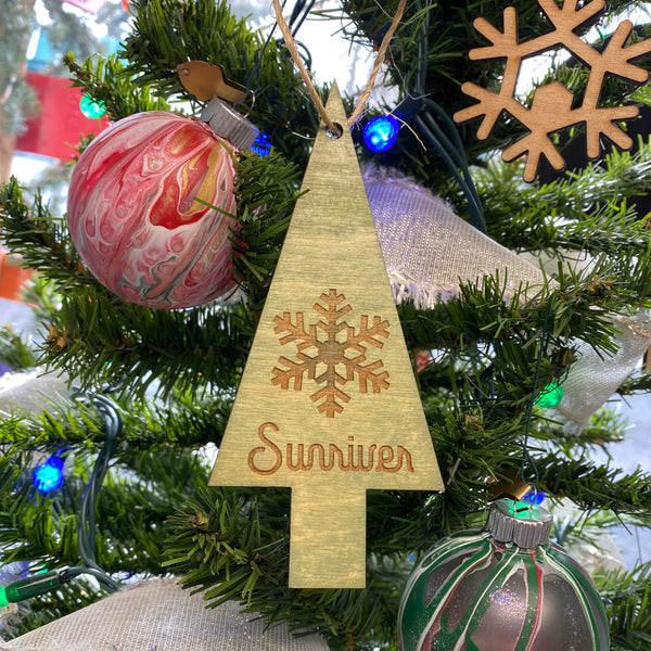 Sunriver Snowflake Tree - Christmas Tree Ornaments
