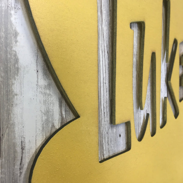 Gilmore Girls Luke's Diner Sign - Laser Cut Pine Wood