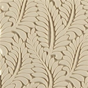 Crown Fern Embossed TTL-236  - Small 4x2 Texture Stamp