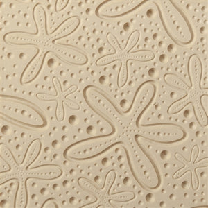 Cosmic Starfish Embossed TTL-355 - Small 4x2 Texture Stamp