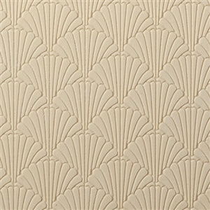 Classic Scallop Embossed Fineline TTL-411 - Small 4x2 Texture Stamp