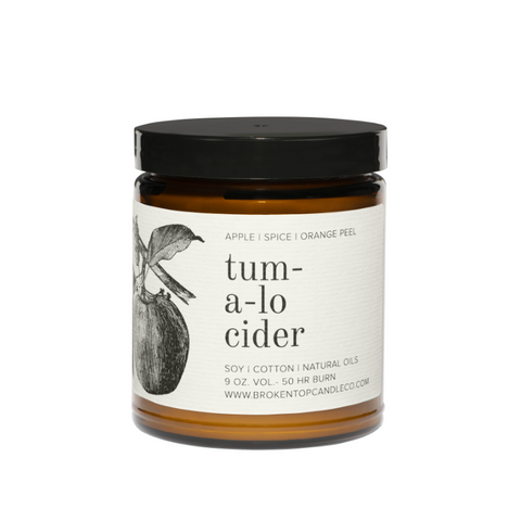 Tumalo Cider Soy Candle - Large 9oz - Broken Top Candle Company